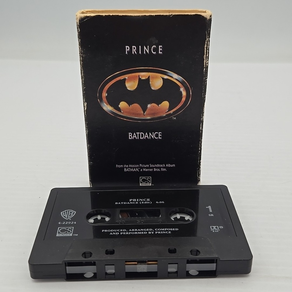 Batdance [Cassette‎ Single] – Prince, 1989, Warner Bros., Rare Collector's Item